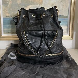 Matt & Nat Vegan Leather Drawstring Bucket Bag